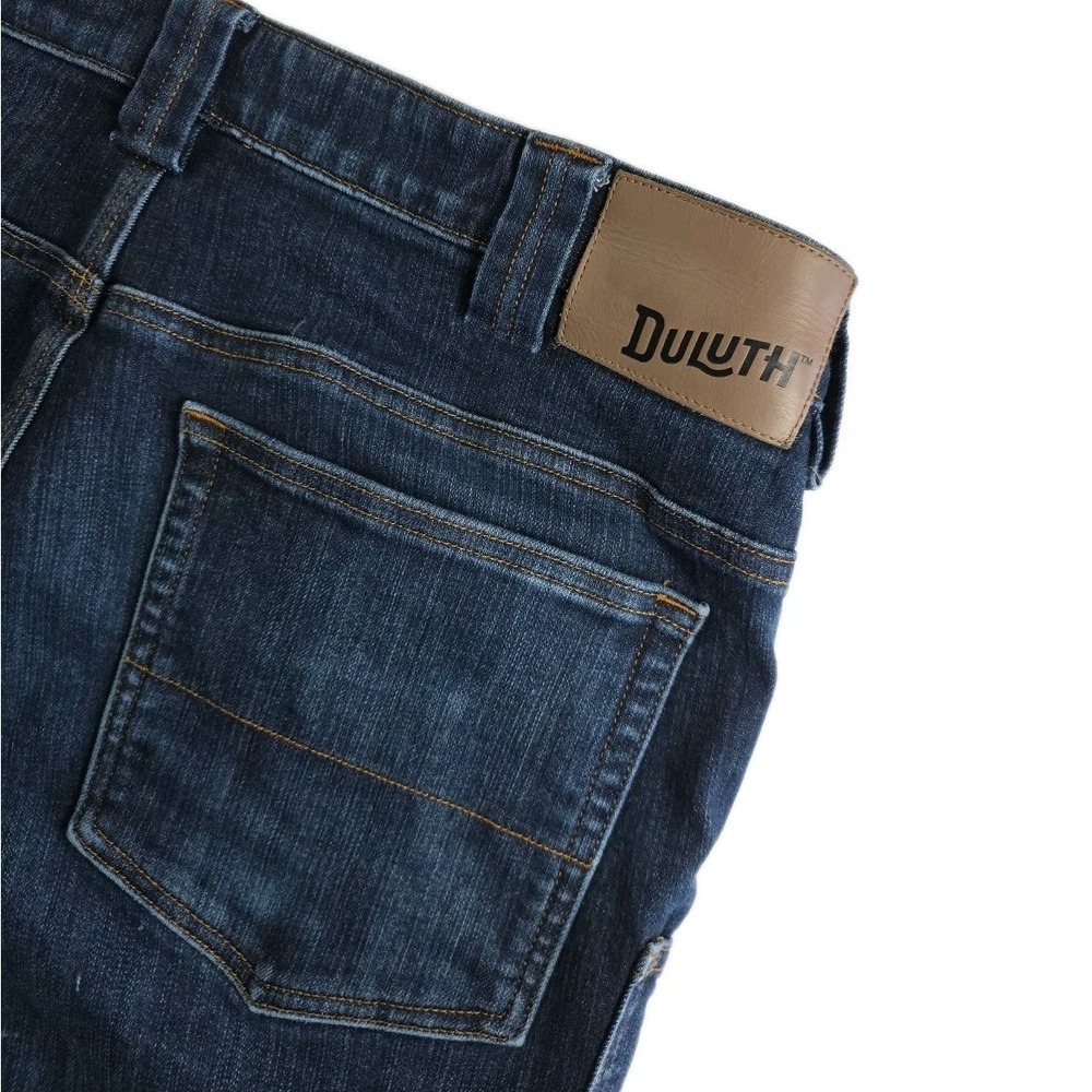 Duluth Trading Co Mens Ballroom Double Flex Slim Fit Jeans 36x32